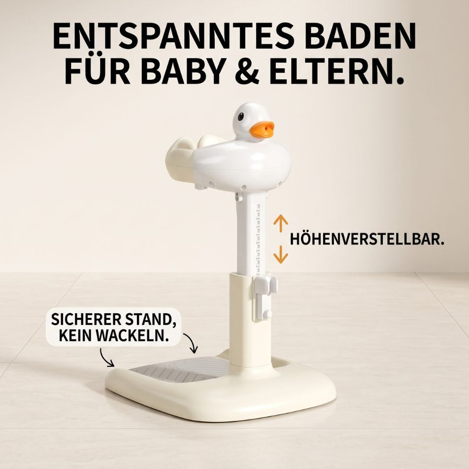 DuckyBath | Sicherer Baby-Badehelfer