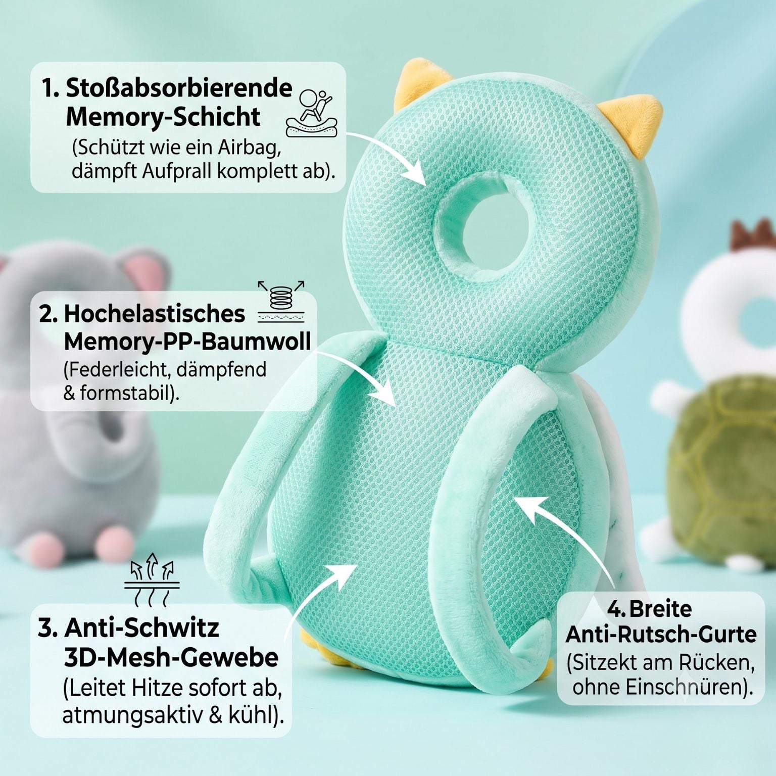 Schutzengel | Baby-Kopfschutz