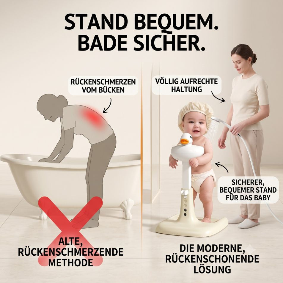 DuckyBath | Sicherer Baby-Badehelfer