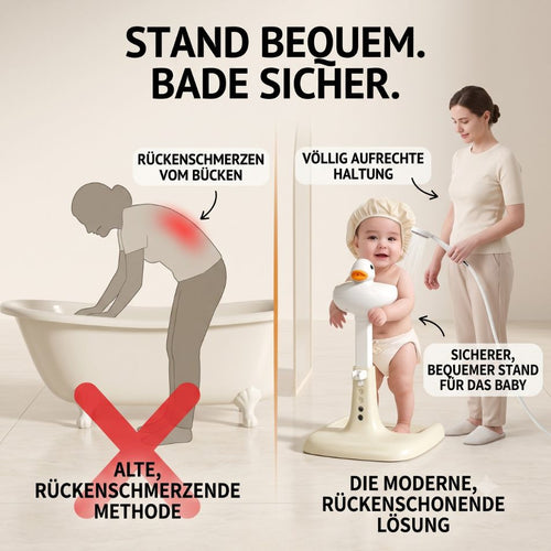 DuckyBath | Sicherer Baby-Badehelfer
