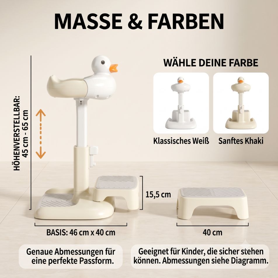 DuckyBath | Sicherer Baby-Badehelfer