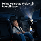 Traumschloss | Mini-USB-Sternenprojektor